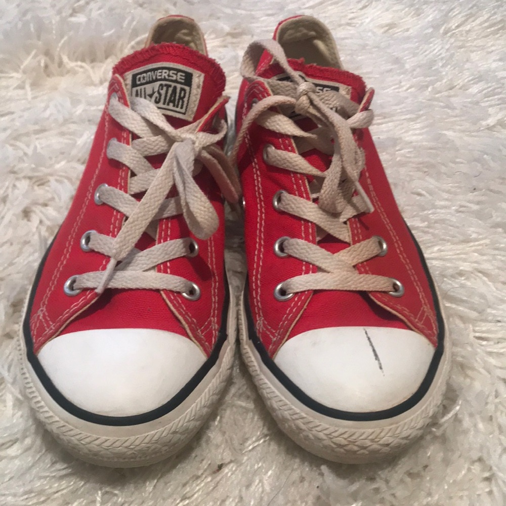 Red converse